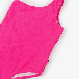 Molo-مايوه جاكار بنقشة فواكه لون زهري | Childrensalon