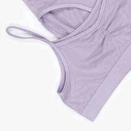 Molo-Girls Purple Lenzing Jersey Bra & Knickers Set | Childrensalon