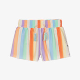 Girls Rainbow Striped Swim Shorts (UPF50+)