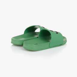 Molo-شبشب سليدر بوجه مبتسم لون أخضر | Childrensalon