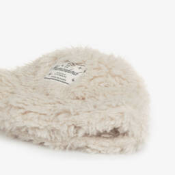 Molo-Шляпа-ведро кремовая пушистая из искусственного меха | Childrensalon