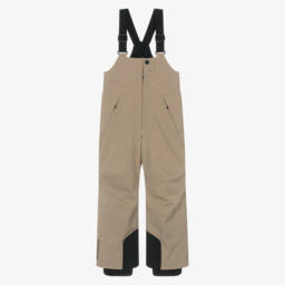 Beige Padded Ski Trousers