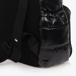 Moncler Enfant-حقيبة ظهر لمستلزمات الأطفال مبطنة لون أسود | Childrensalon