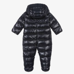 Moncler Enfant-Blue Down Padded Indro Puffer Snowsuit | Childrensalon