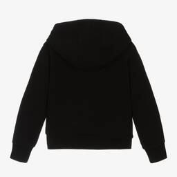 Moncler Enfant-هودي قطن لون أسود للأولاد | Childrensalon