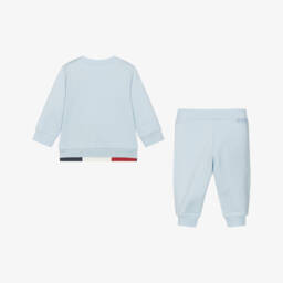 Moncler Enfant-Boys Blue Cotton Tracksuit | Childrensalon