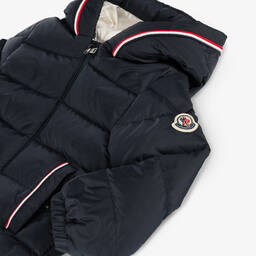 Moncler Enfant-Boys Blue Merary Puffer Jacket | Childrensalon