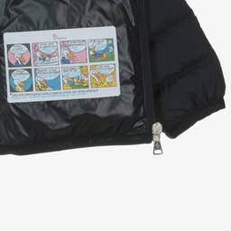 Moncler Enfant-Boys Navy Blue Baudinet Down Puffer Jacket | Childrensalon