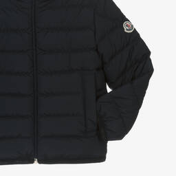 Moncler Enfant-Boys Navy Blue Baudinet Down Puffer Jacket | Childrensalon