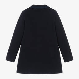 Moncler Enfant-فستان قطن جيرسي لون كحلي | Childrensalon