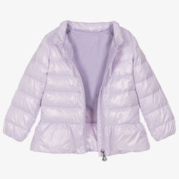 Moncler Enfant-Girls Lilac Purple Blandine Puffer Jacket | Childrensalon