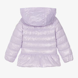 Moncler Enfant-Girls Lilac Purple Blandine Puffer Jacket | Childrensalon