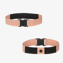 Moncler Enfant-أفرول ثلج تكنيكال لون عاجي وزهري للبنات | Childrensalon