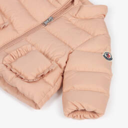 Moncler Enfant-Girls Pink Onica Puffer Jacket | Childrensalon