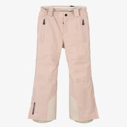 Moncler Enfant-بنطلون تزلج مبطن لون زهري | Childrensalon