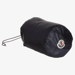 Moncler Enfant-جاكيت لون كحلي داكن مبطن بريش للمراهقين | Childrensalon