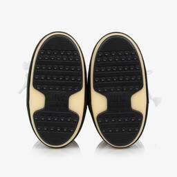 Moon Boot-بوت ثلج لون أبيض وأسود | Childrensalon