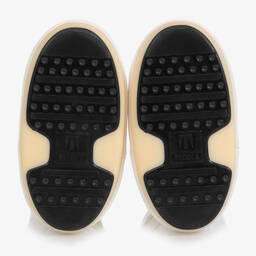 Moon Boot-حذاء للثلج ايكون نايلون لون ابيض | Childrensalon