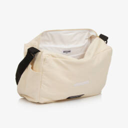 Moschino-Beige Teddy Bear Changing Bag (40cm) | Childrensalon