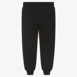 Moschino Kid-Teen-بنطلون رياضي قطن لون أسود | Childrensalon