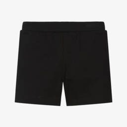 Moschino-Black Cotton Playful Bear Shorts | Childrensalon