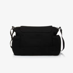 Moschino-Black Teddy Bear Logo Changing Bag (40cm) | Childrensalon