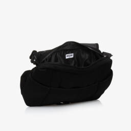 Moschino-Black Teddy Bear Logo Changing Bag (40cm) | Childrensalon