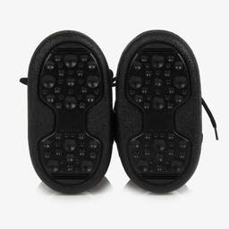 Moschino Kid-Teen-بوت للثلج بطبعة تيدي بير لون أسود | Childrensalon