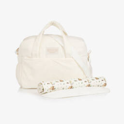 Ivory Corduroy Baby Changing Bag (50cm)