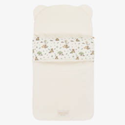 Ivory Corduroy Nest with Forest Themed Print (80cm)