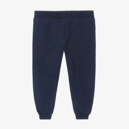 Moschino Baby-Navy Blue Cotton Jersey Joggers | Childrensalon