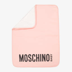 Moschino-Pink Teddy Bear Changing Bag (40cm) | Childrensalon