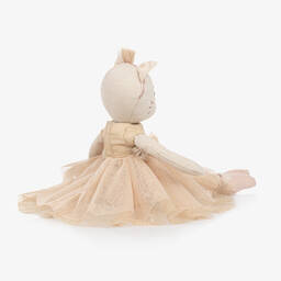 Moulin Roty-Blue Ballerina Cat Doll Dress-Up Toy (35cm) | Childrensalon