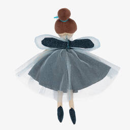 Moulin Roty-Blue Tulle Fairy Doll (30cm) | Childrensalon