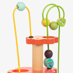 Moulin Roty-Wooden Jungle Bead Activity Toy (23cm) | Childrensalon