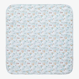 My Little Pie-Boys Blue Cotton Balloon Babysuit Set | Childrensalon