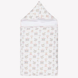 Girls White & Pink Supima Cotton Coquette Nest (82cm)