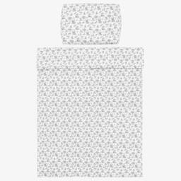 White & Grey Wild Horizon Supima Cotton Single Bedding Set (200cm)