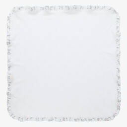 My Little Pie-بطانية قطن سوبيما عضوي لون أبيض (82 سم) | Childrensalon