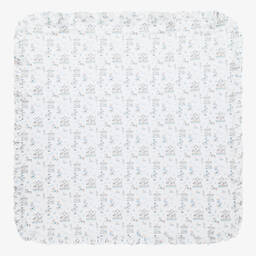 My Little Pie-بطانية قطن سوبيما عضوي لون أبيض (82 سم) | Childrensalon