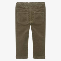 NAME IT-Брюки зеленые хаки из вельвета для мальчиков | Childrensalon