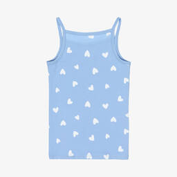 NAME IT-Girls Pink & Blue Cotton Vests (2 Pack) | Childrensalon