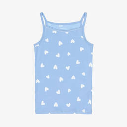 NAME IT-Girls Pink & Blue Cotton Vests (2 Pack) | Childrensalon