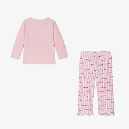 NAME IT-بيجاما قطن لون زهري للبنات | Childrensalon