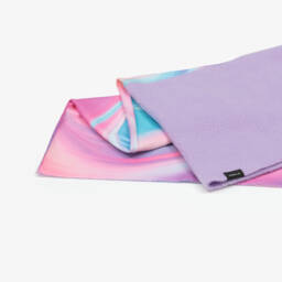 NAME IT-Lilac Fleece & Pink Jersey Multipurpose Snood | Childrensalon