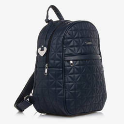 Nanán-حقيبة ظهر مبطنة لتغيير الحفاضات لون كحلي (34 سم) | Childrensalon