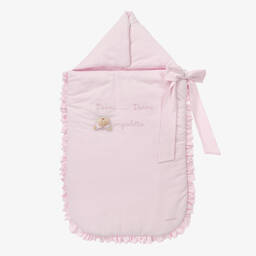 Light Pink Cotton Jersey Baby Nest (80cm)
