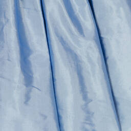 Nicki Macfarlane-Girls Blue Silk Dupion Dress | Childrensalon