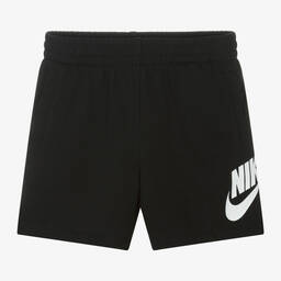 nike black jersey shorts