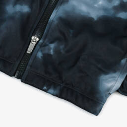 Nike-طقم رياضي بياقة عالية لون أزرق ورمادي للأولاد | Childrensalon